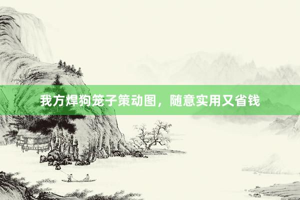 我方焊狗笼子策动图，随意实用又省钱